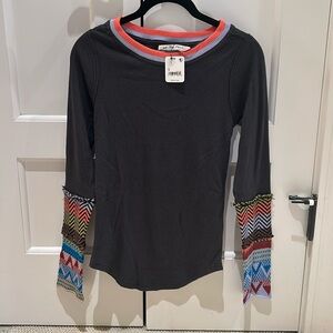NWT Free People Women’s long sleeve shirt size small